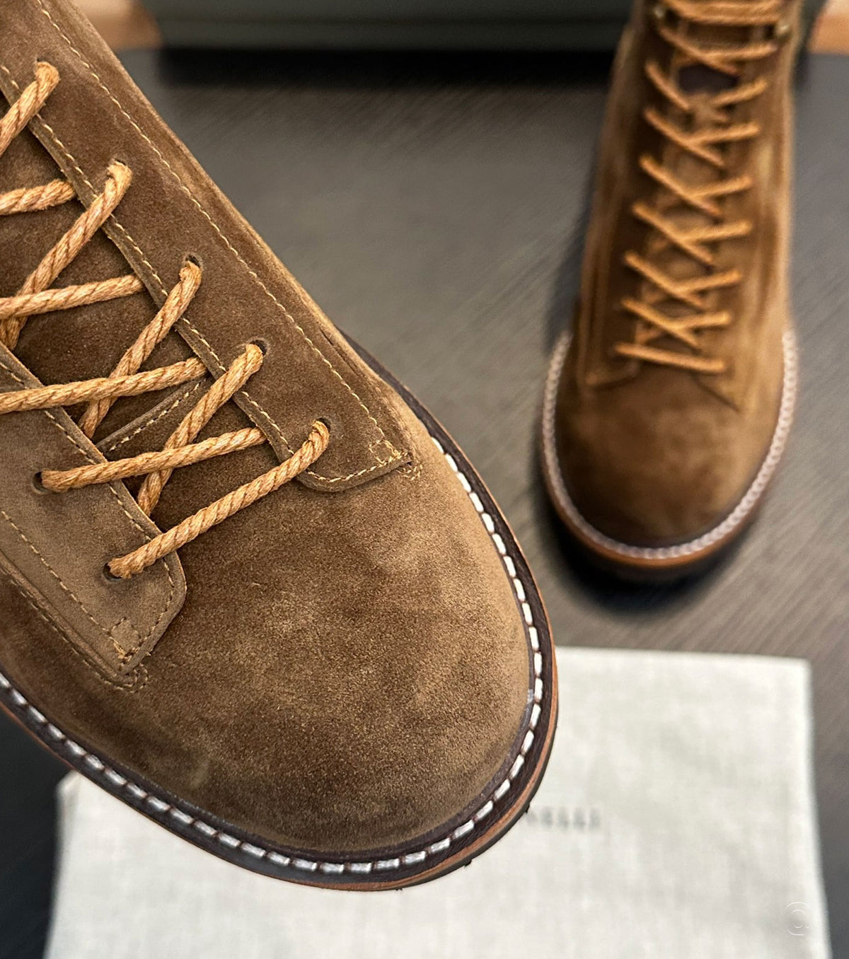 Suede urban outdoor boots