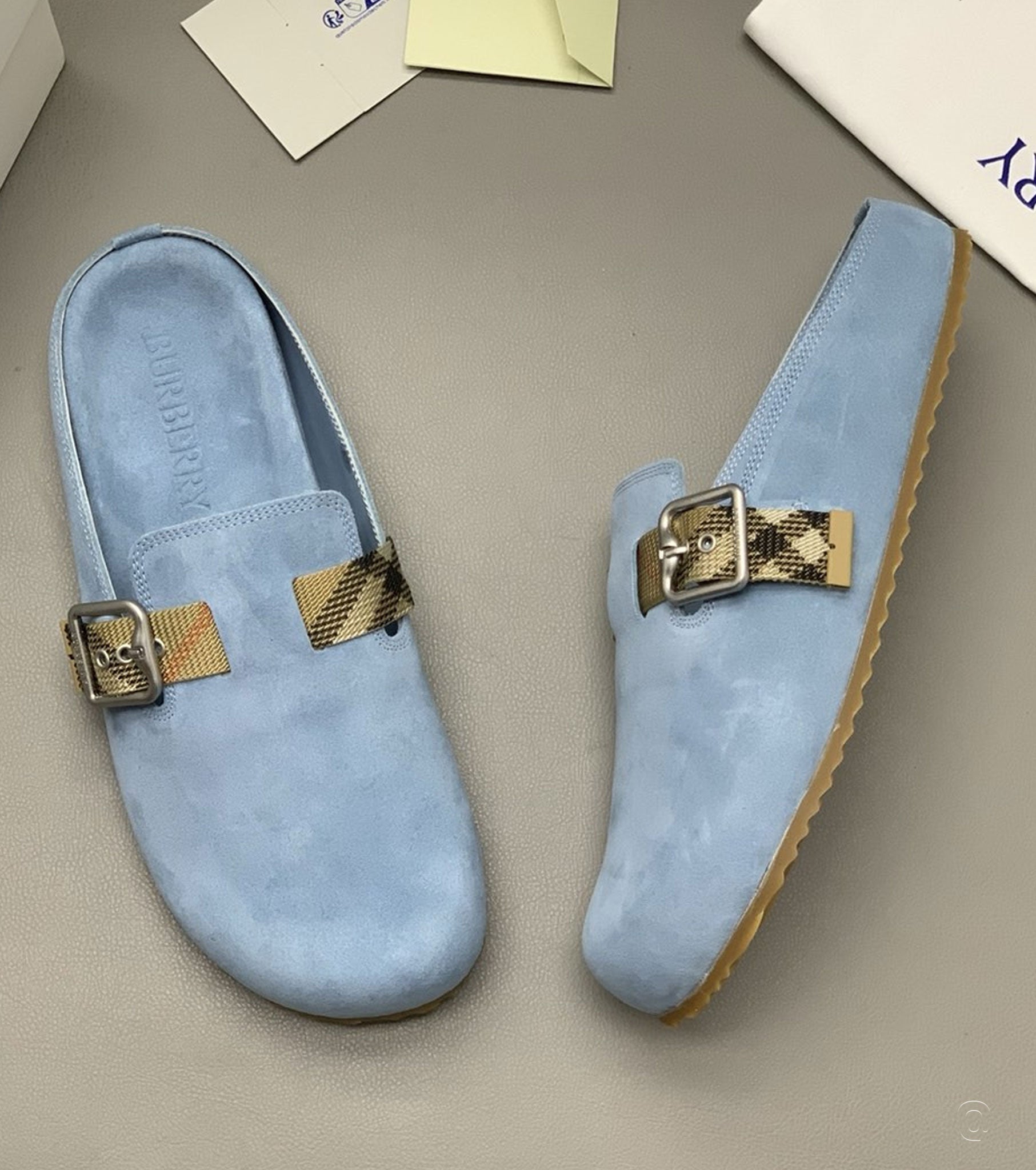 Suede Urchin Clogs