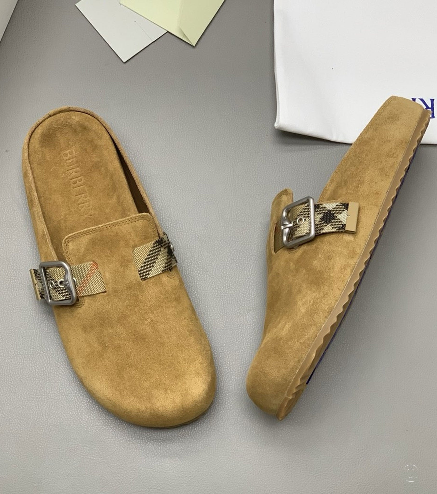 Suede Urchin Clogs