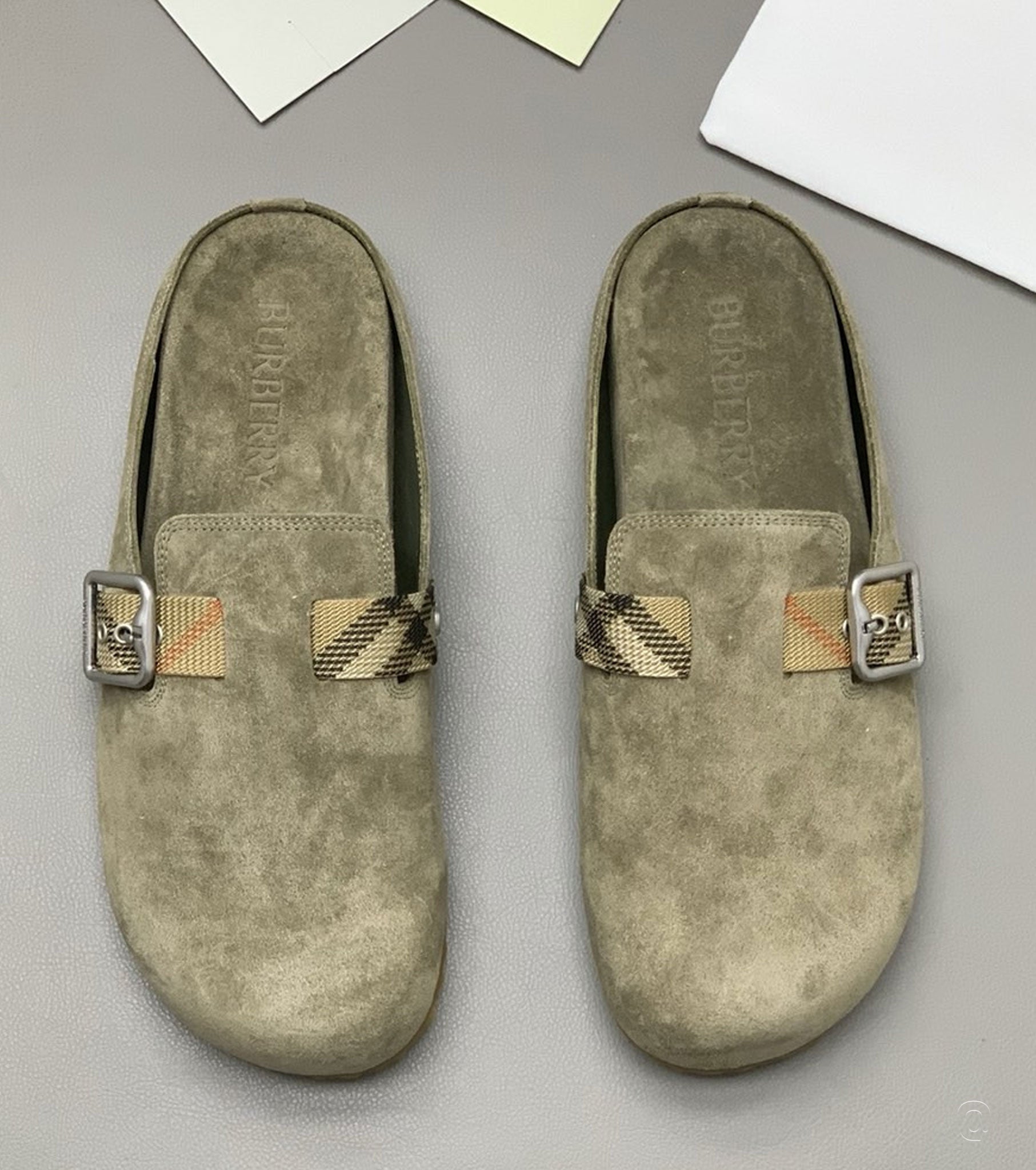 Suede Urchin Clogs
