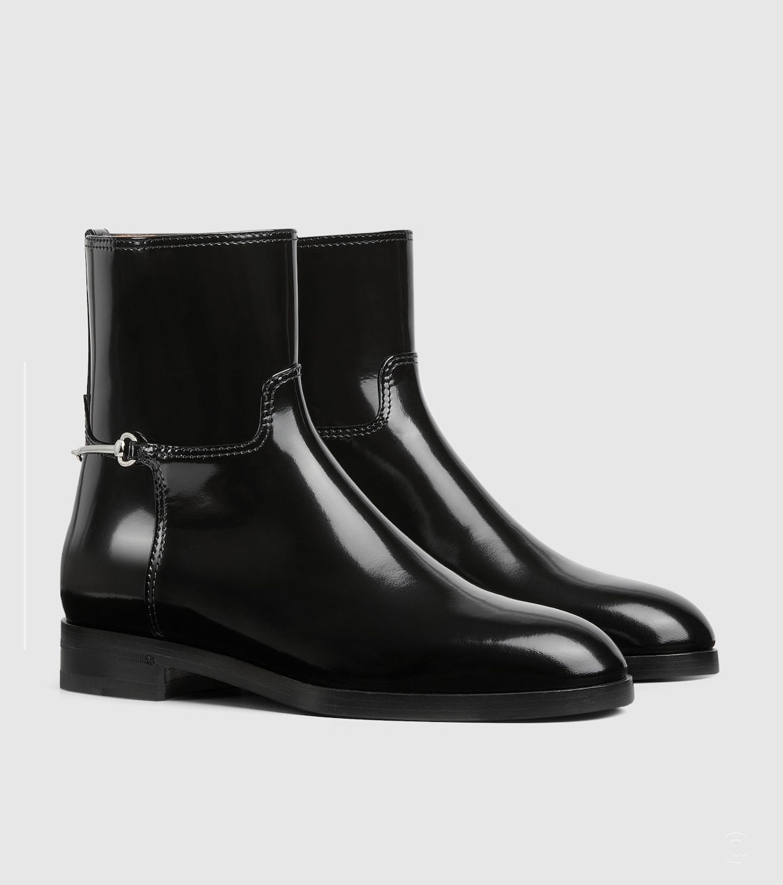 Slim Horsebit ankle boot