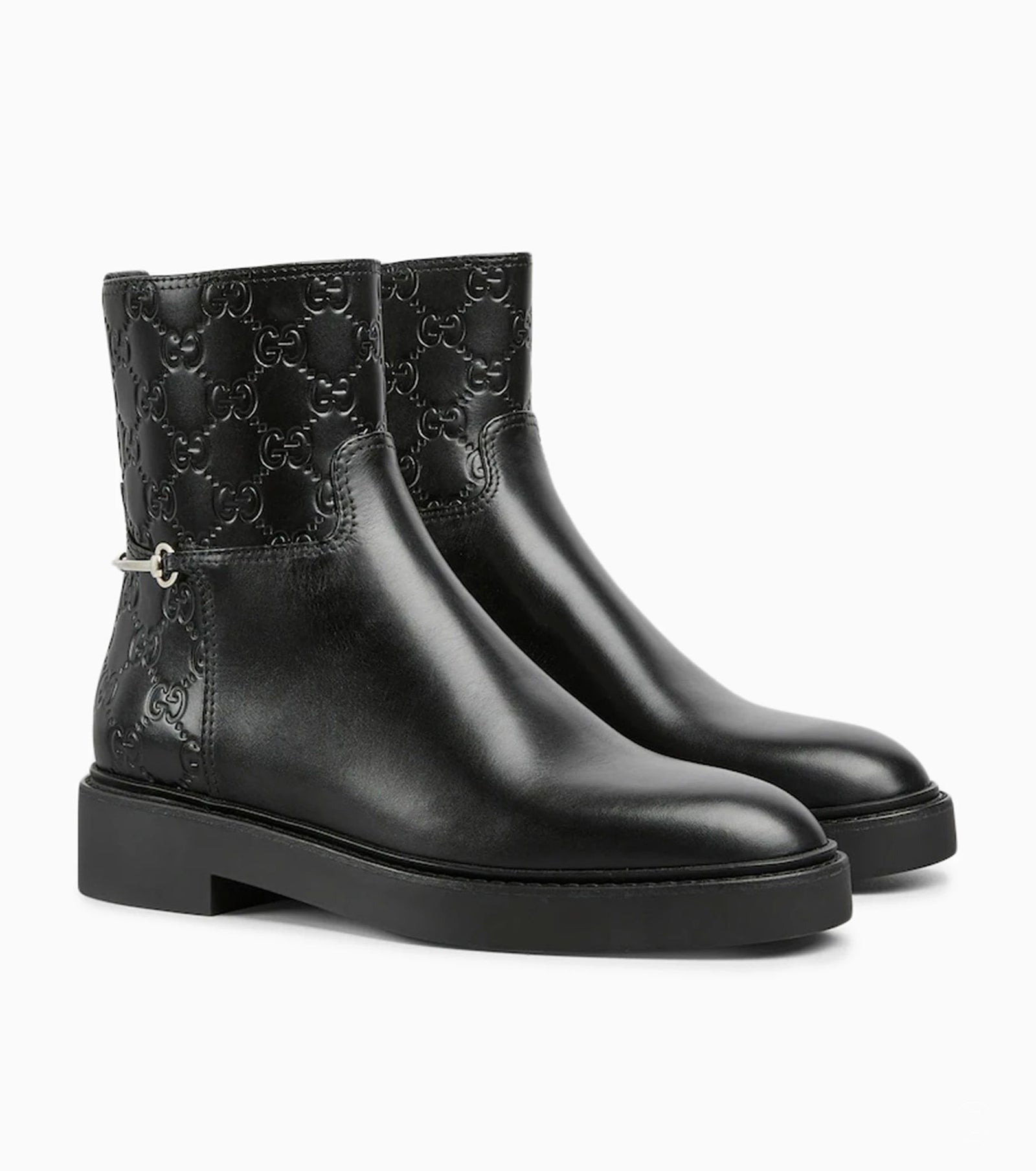 Slim Horsebit ankle boot