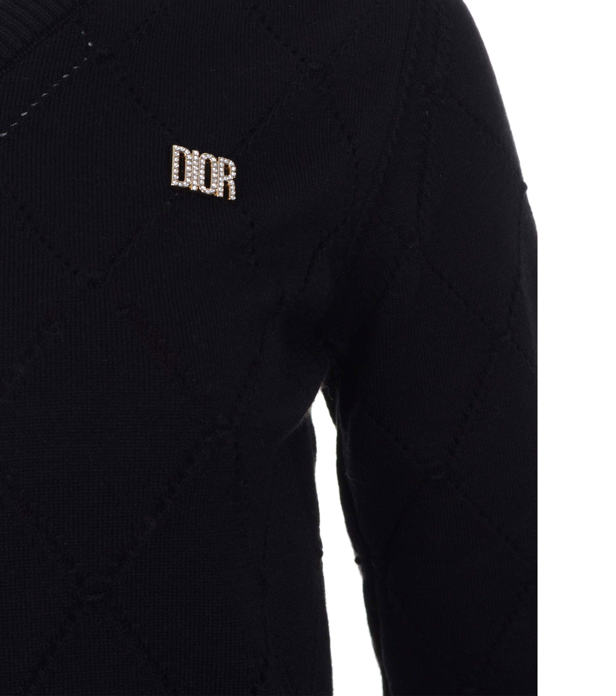 Дамски плетен пуловер