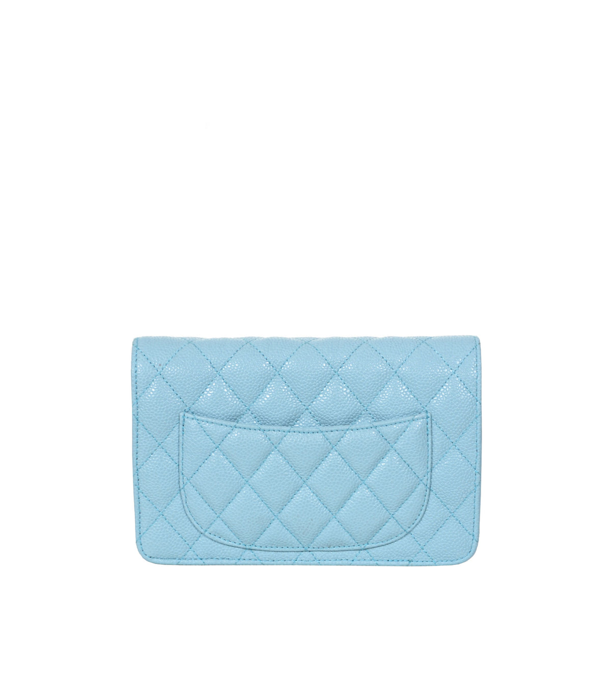 Wallet On Chain leather crossbody bag