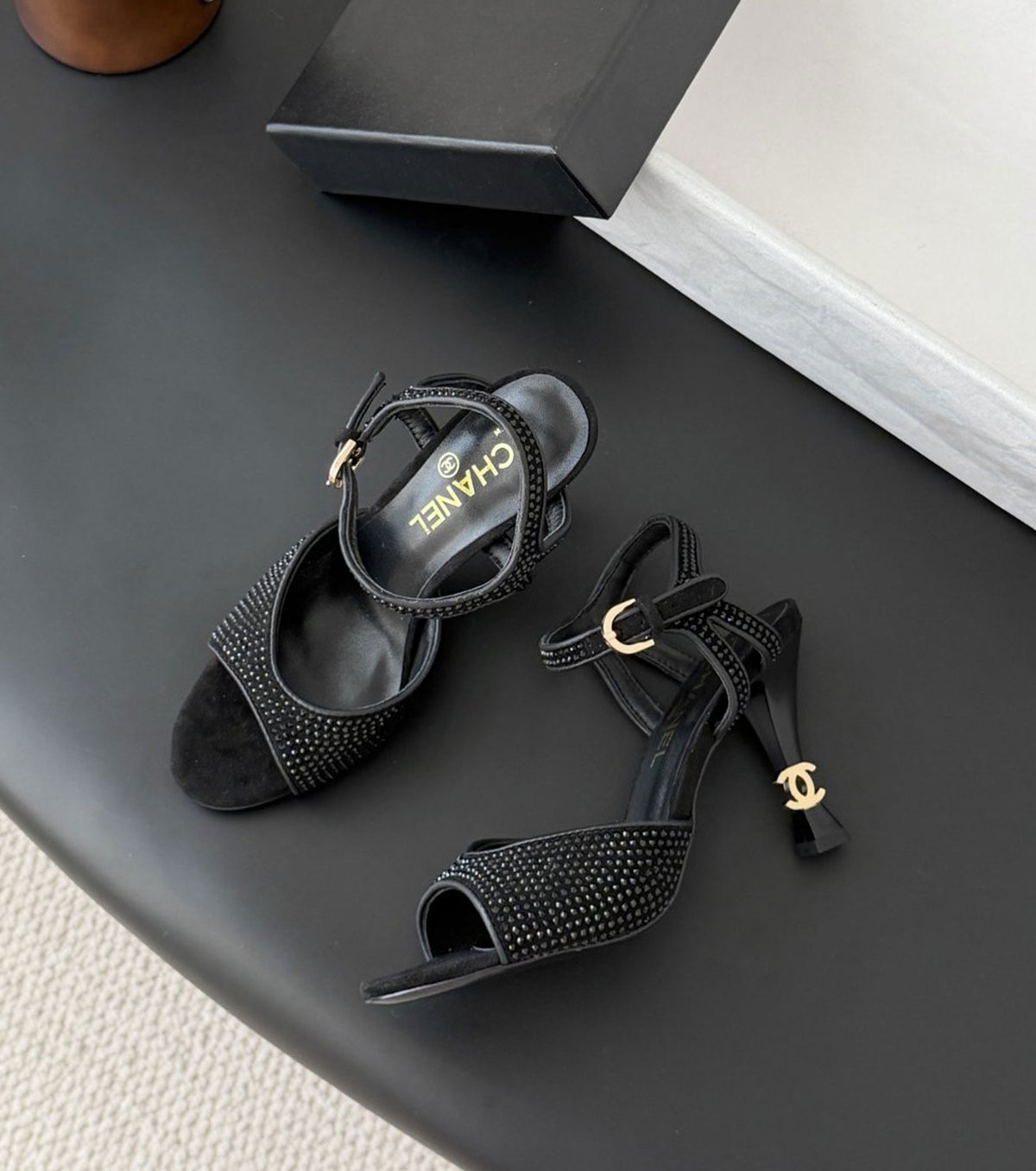Suede Sandals