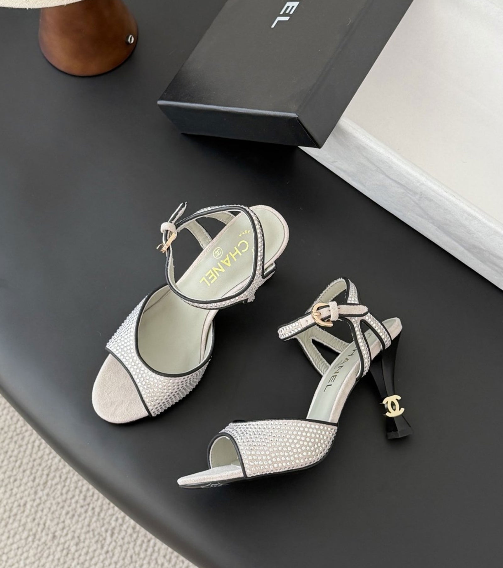 Suede Sandals