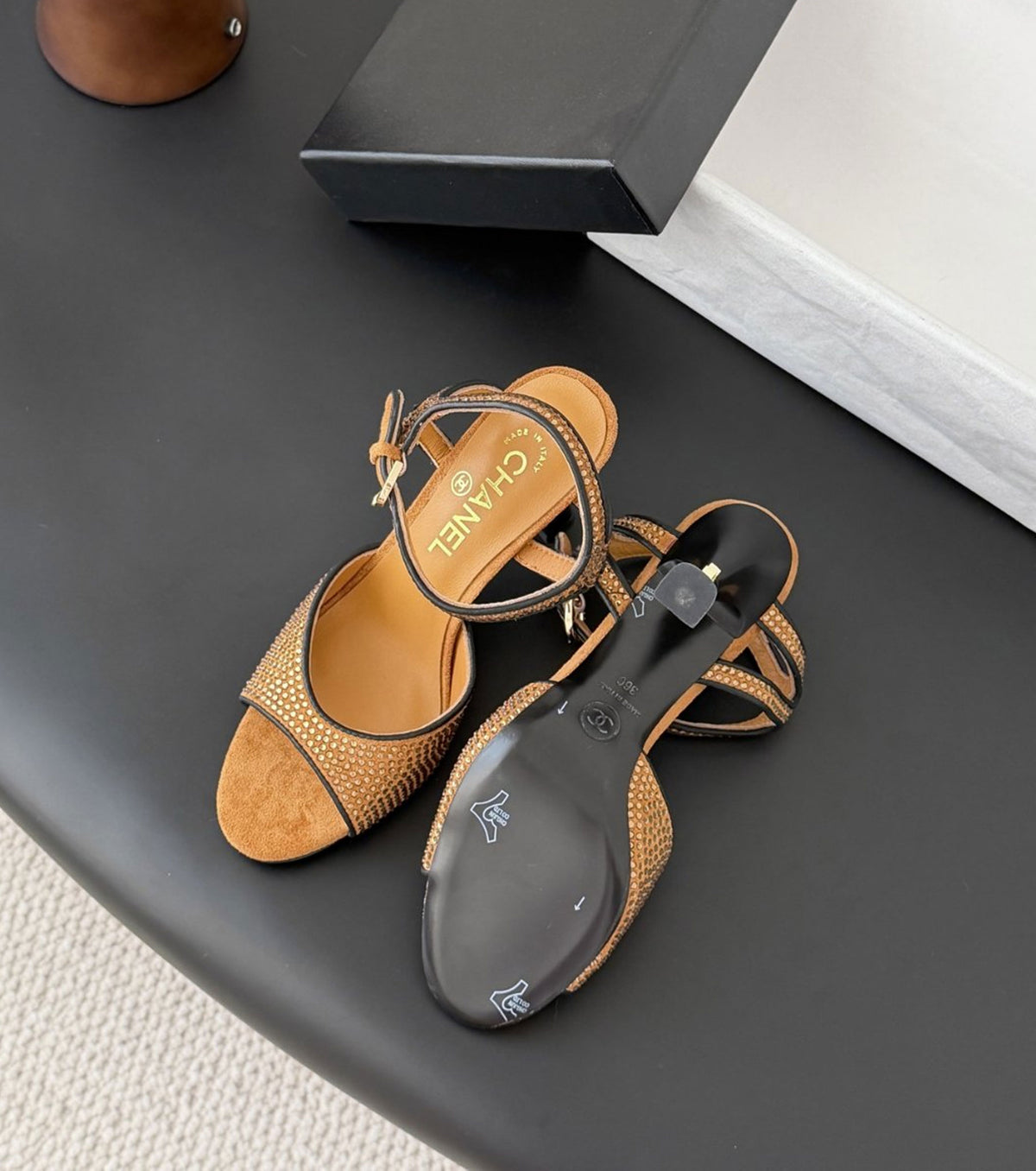 Suede Sandals