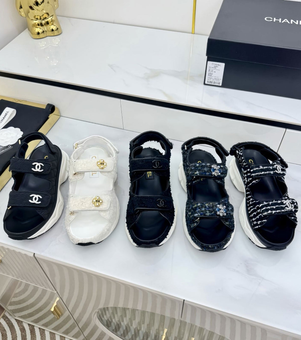 Calfskin Sandals