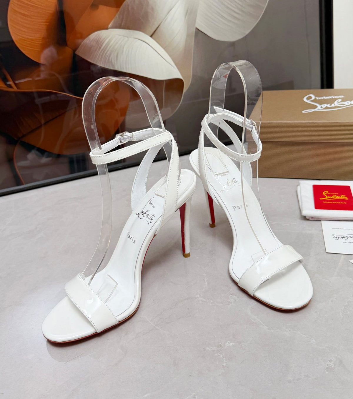 Nappa Loubigirl 100 Sandals