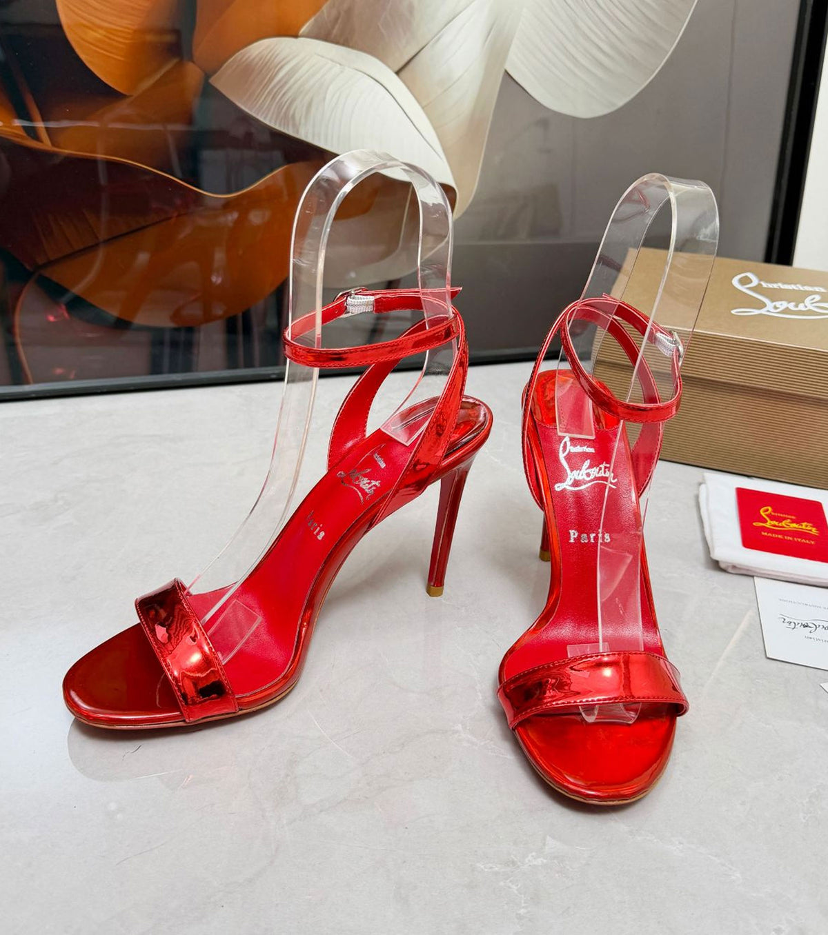Nappa Loubigirl 100 Sandals
