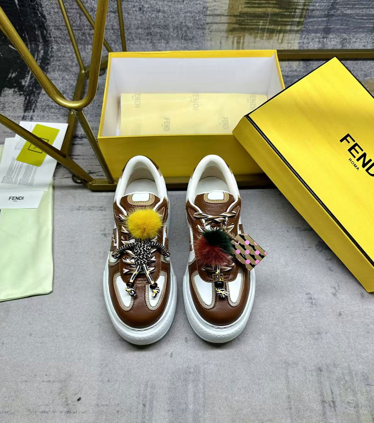 Match Low top platform shoes