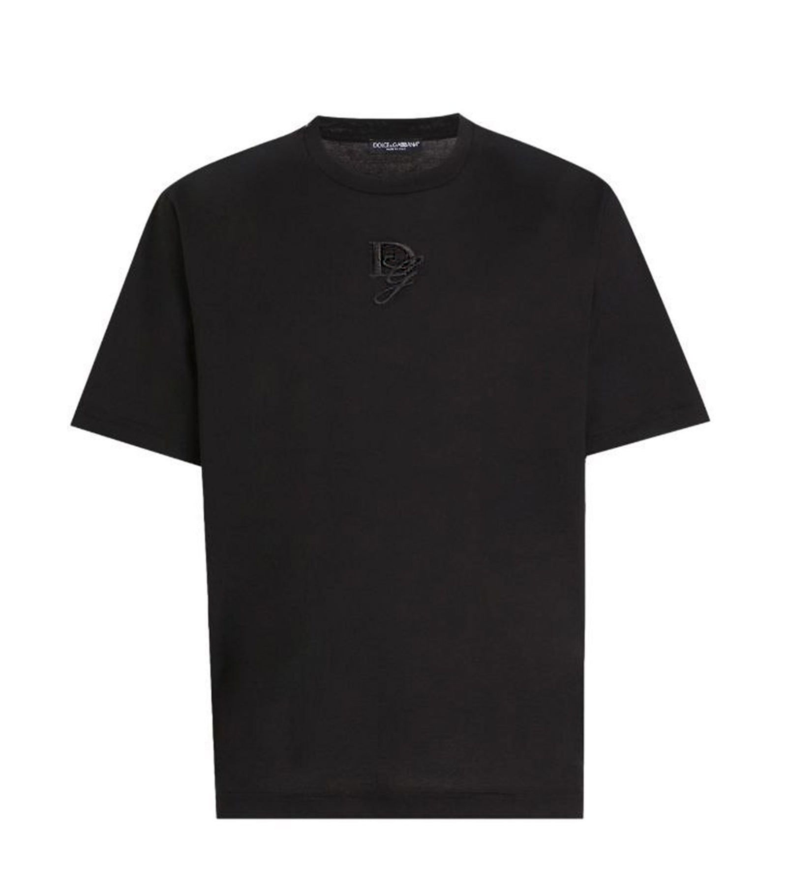 Памучна тениска с лого бродерия