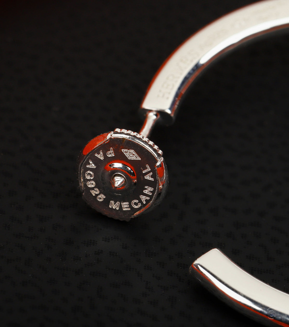 Обеци Chain Anchor Hoop