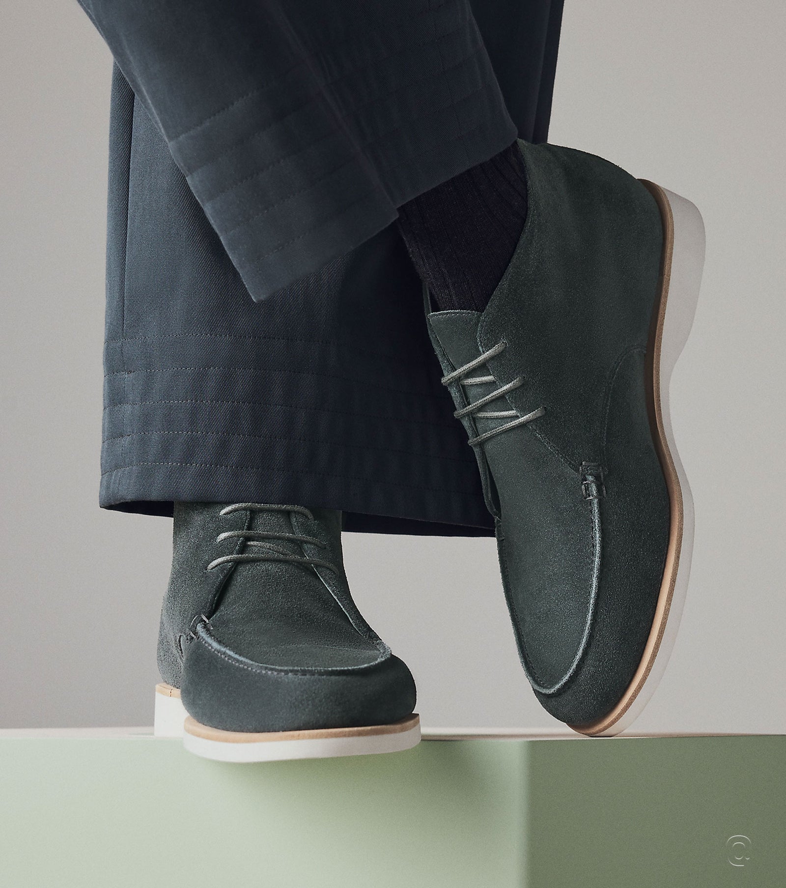 Line derby shoe