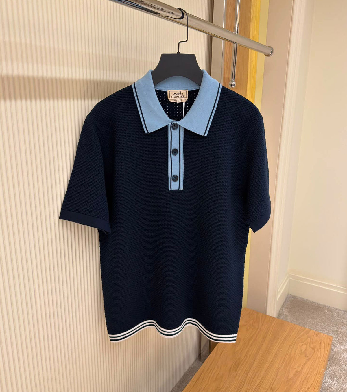 "Ajoures colores" polo shirt