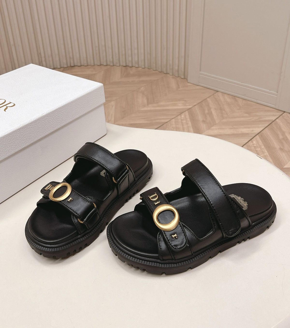 Leather Slide