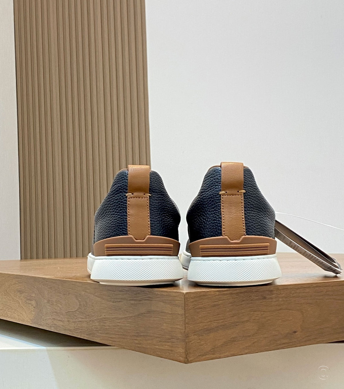 Deerskin Triple Stitch Sneakers