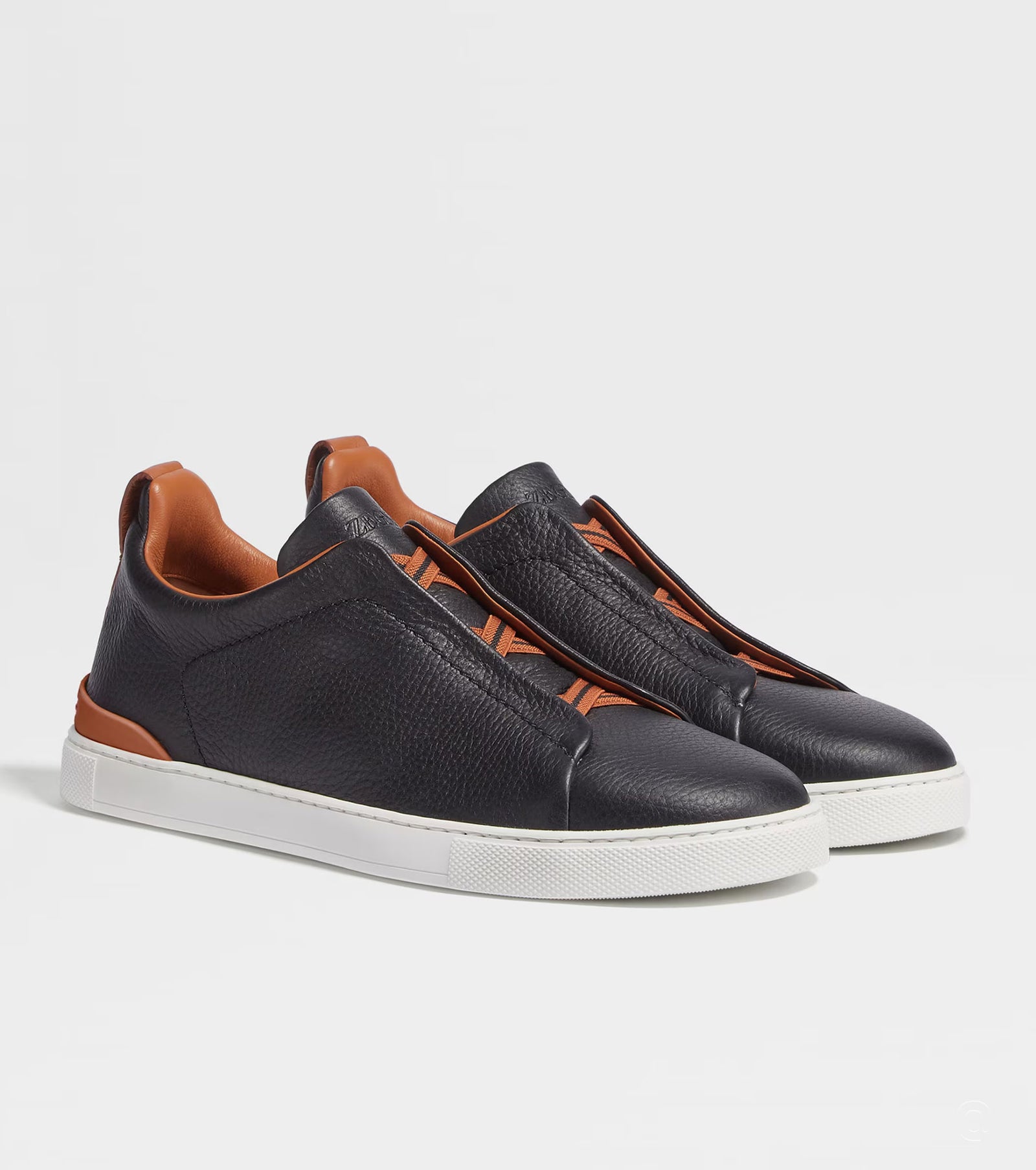 Deerskin Triple Stitch Sneakers