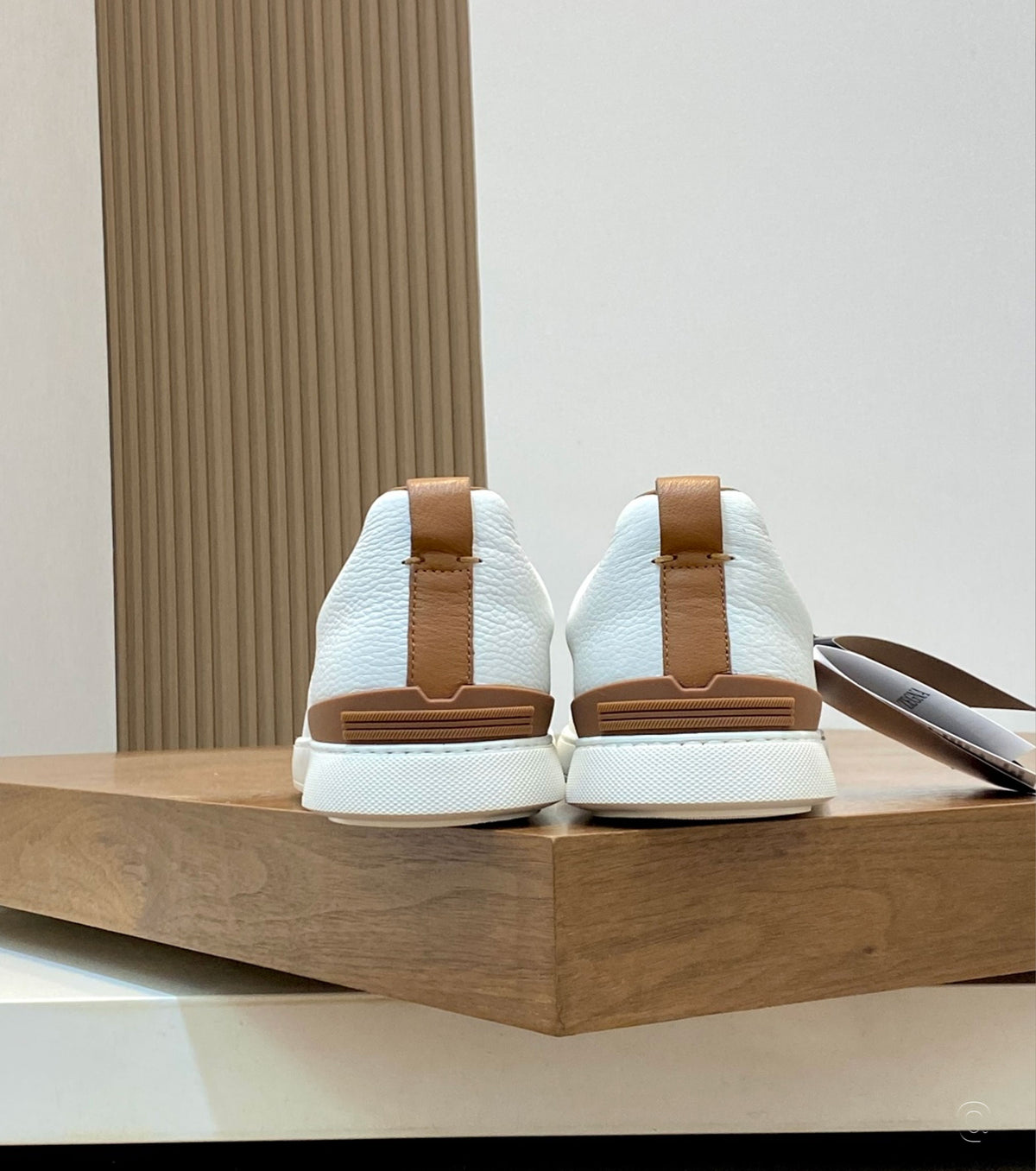 Deerskin Triple Stitch Sneakers