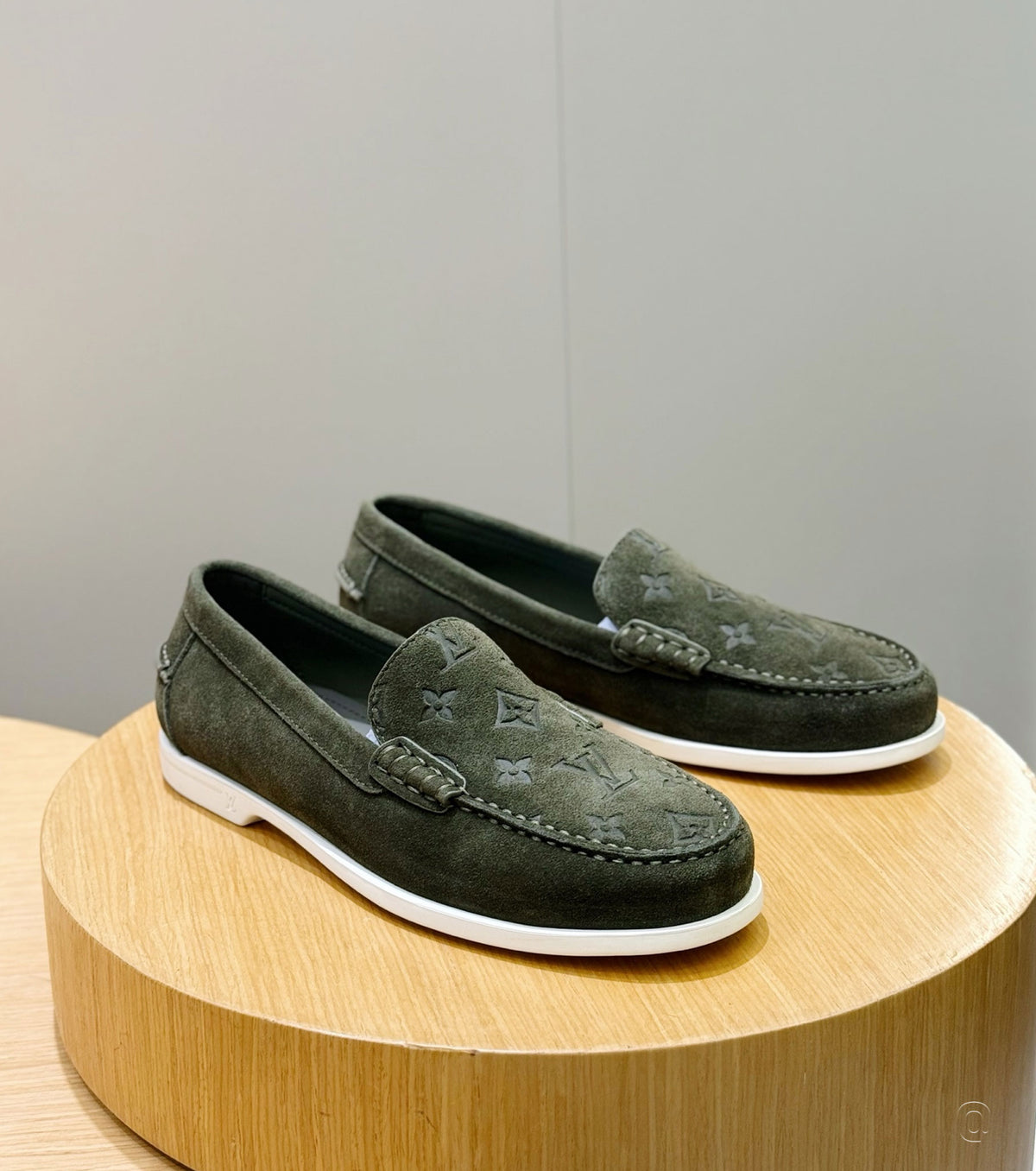 Suede Loafers