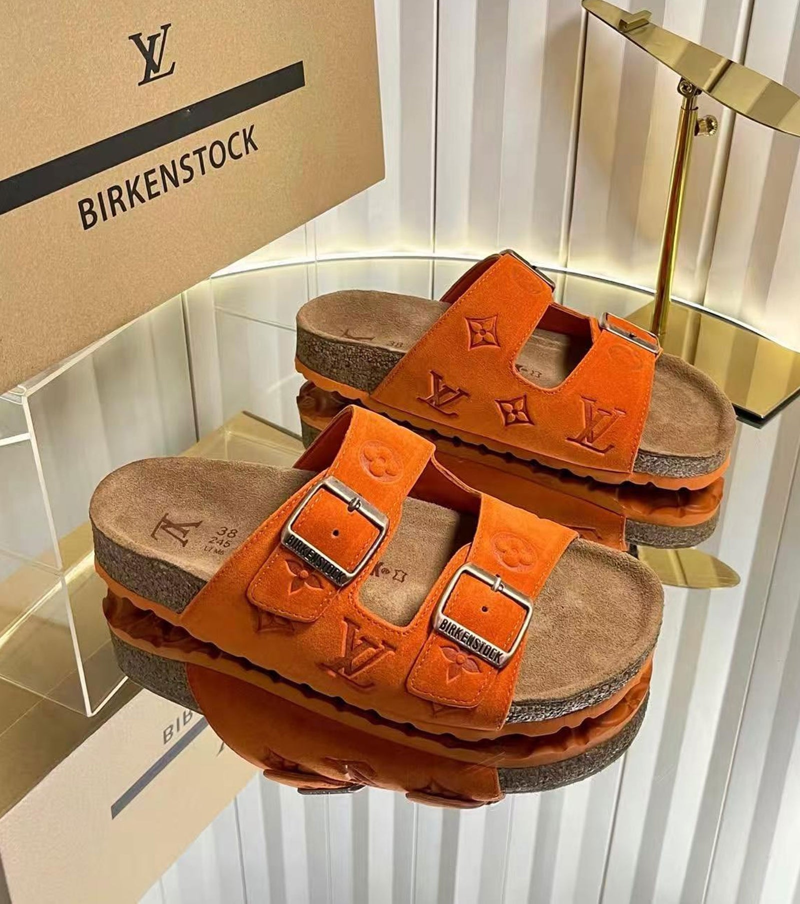 Buckle-strap sandals