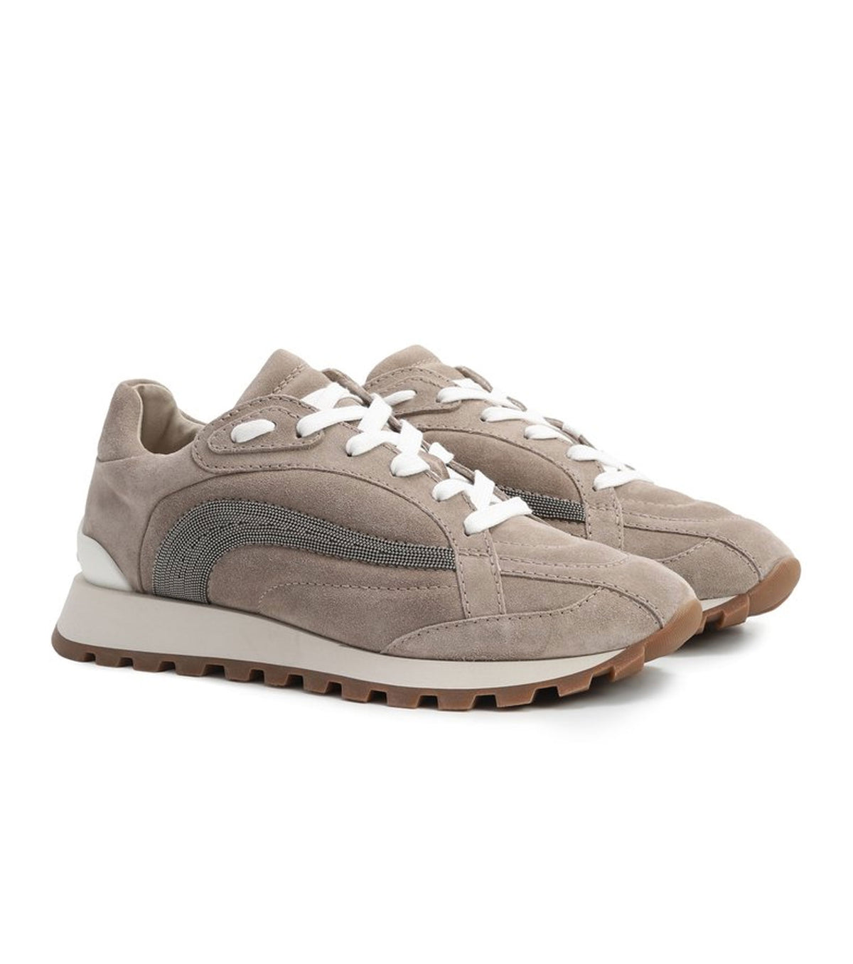 Sneakers with Decorative Gems