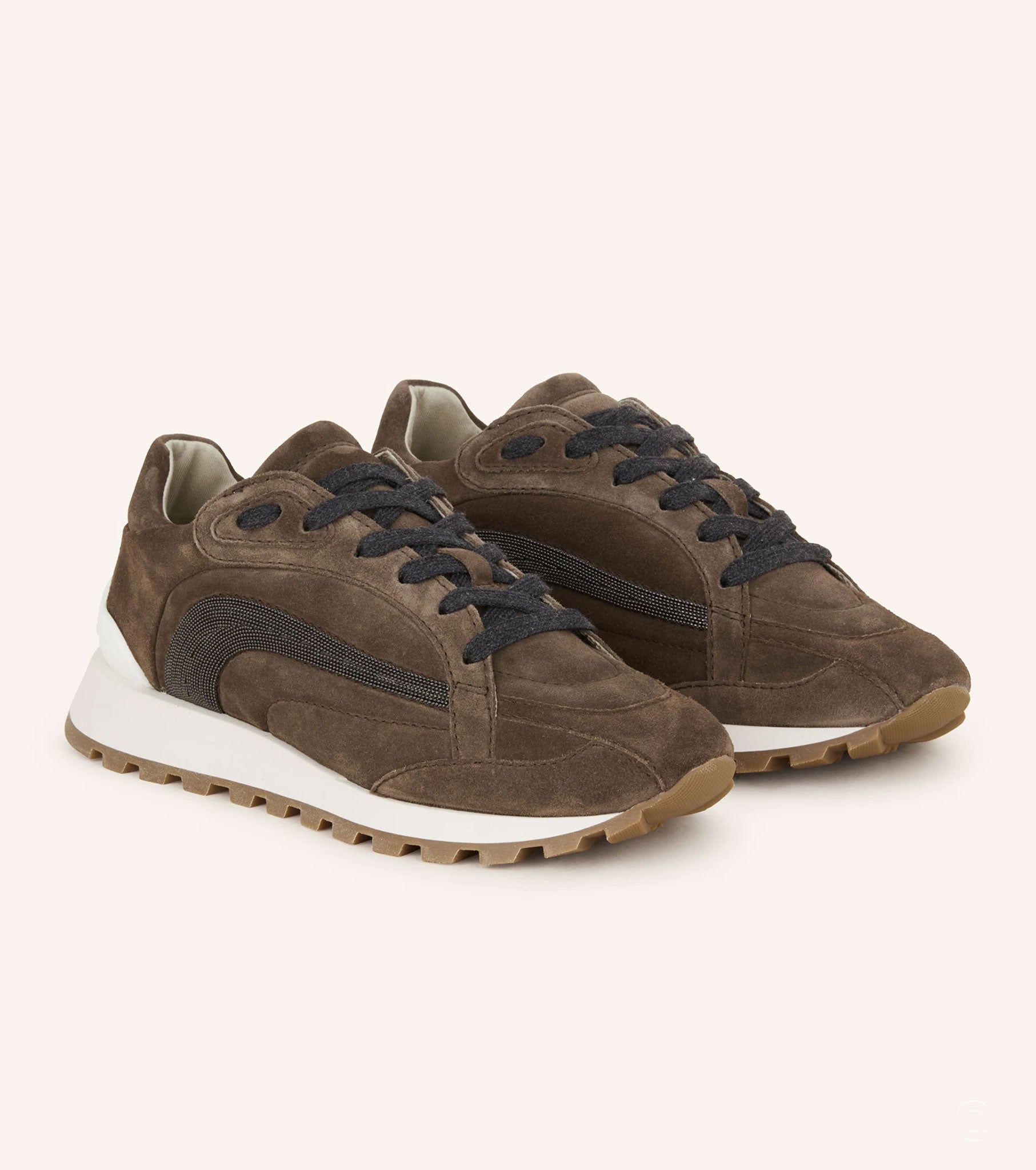 Sneakers with Decorative Gems