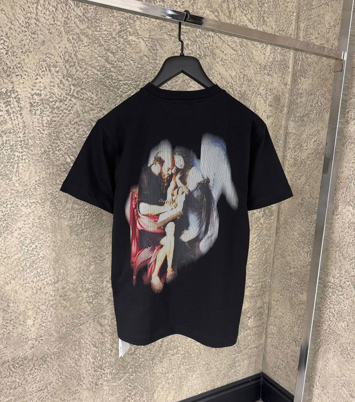 San Matthew Black T-Shirt S25-OFF65