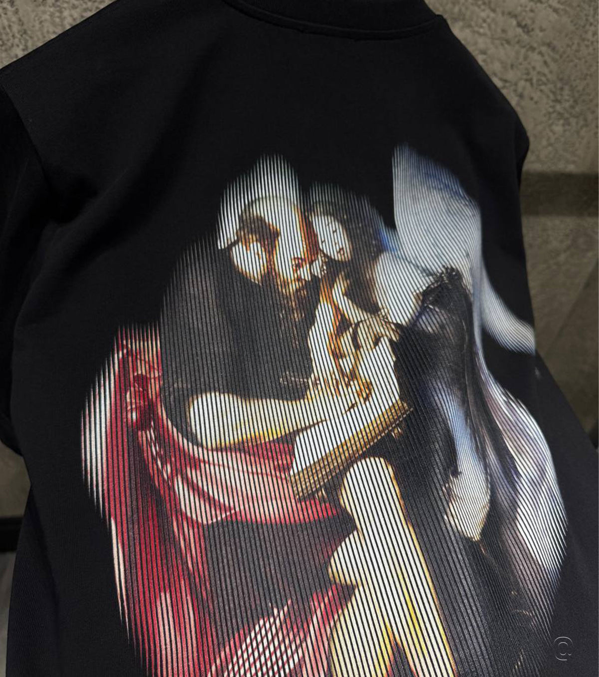 San Matthew Black T-Shirt S25-OFF65