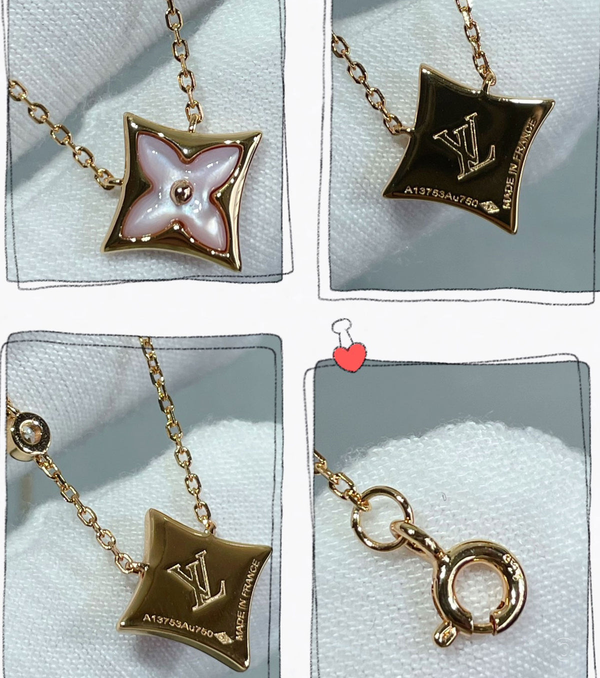 Колие Color Blossom BB Star