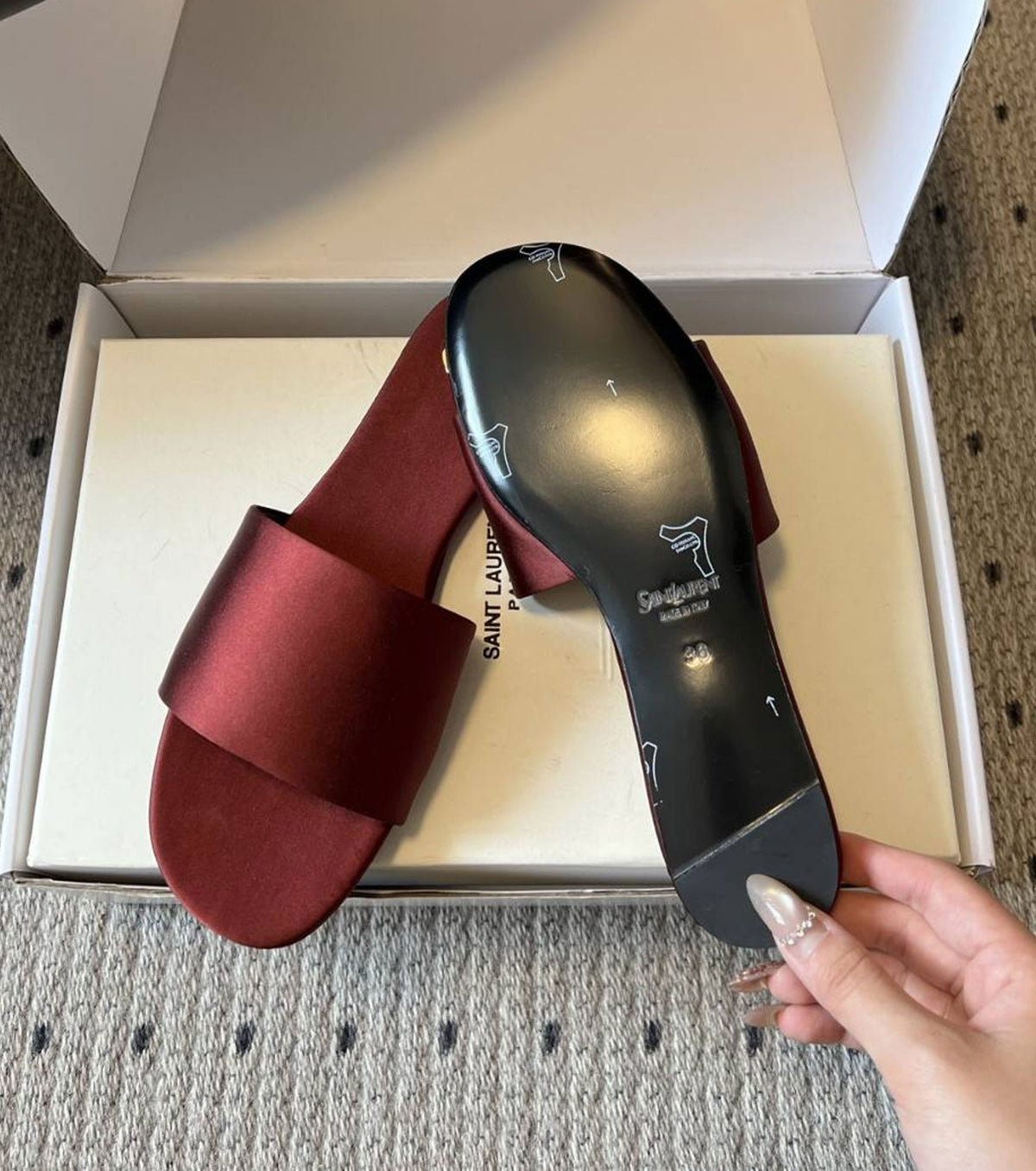 Satin Mules