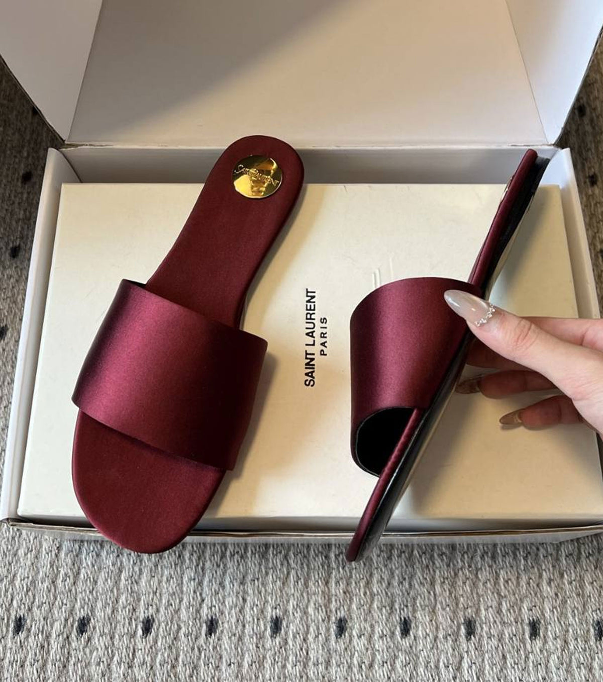 Satin Mules
