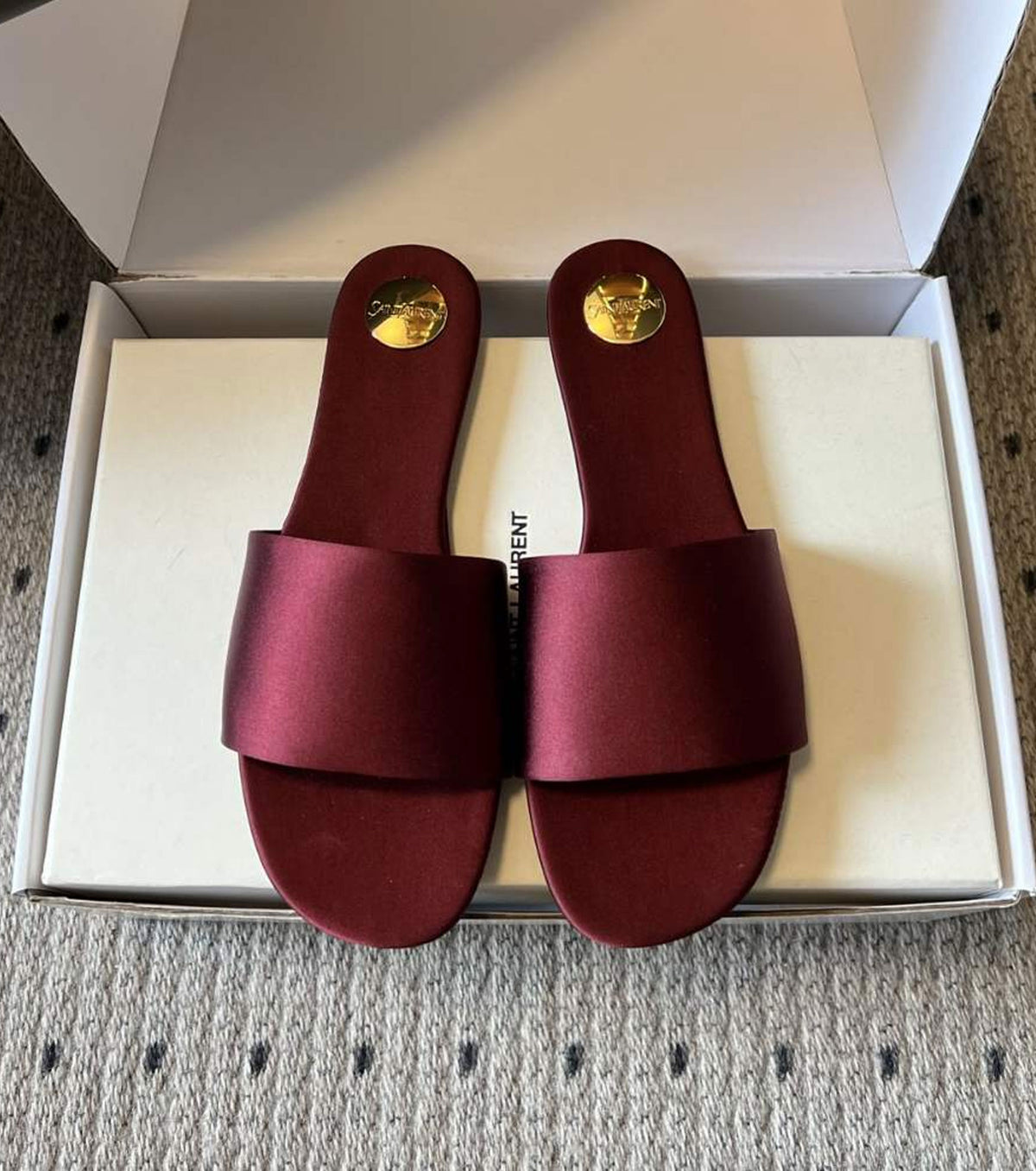 Satin Mules