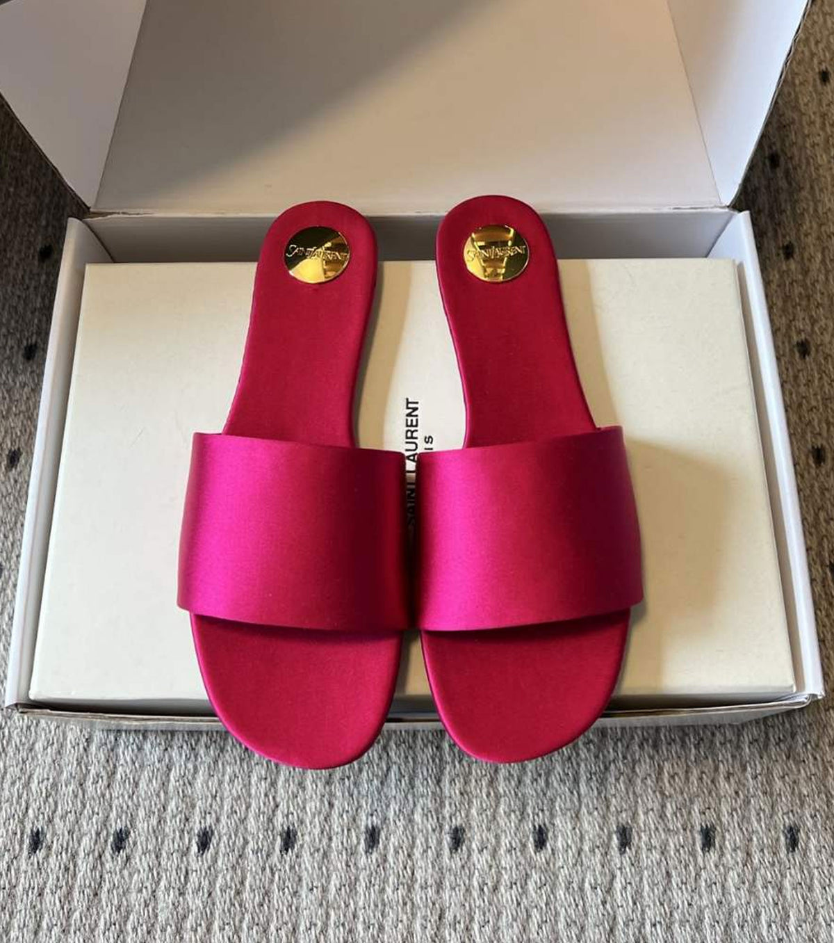 Satin Mules