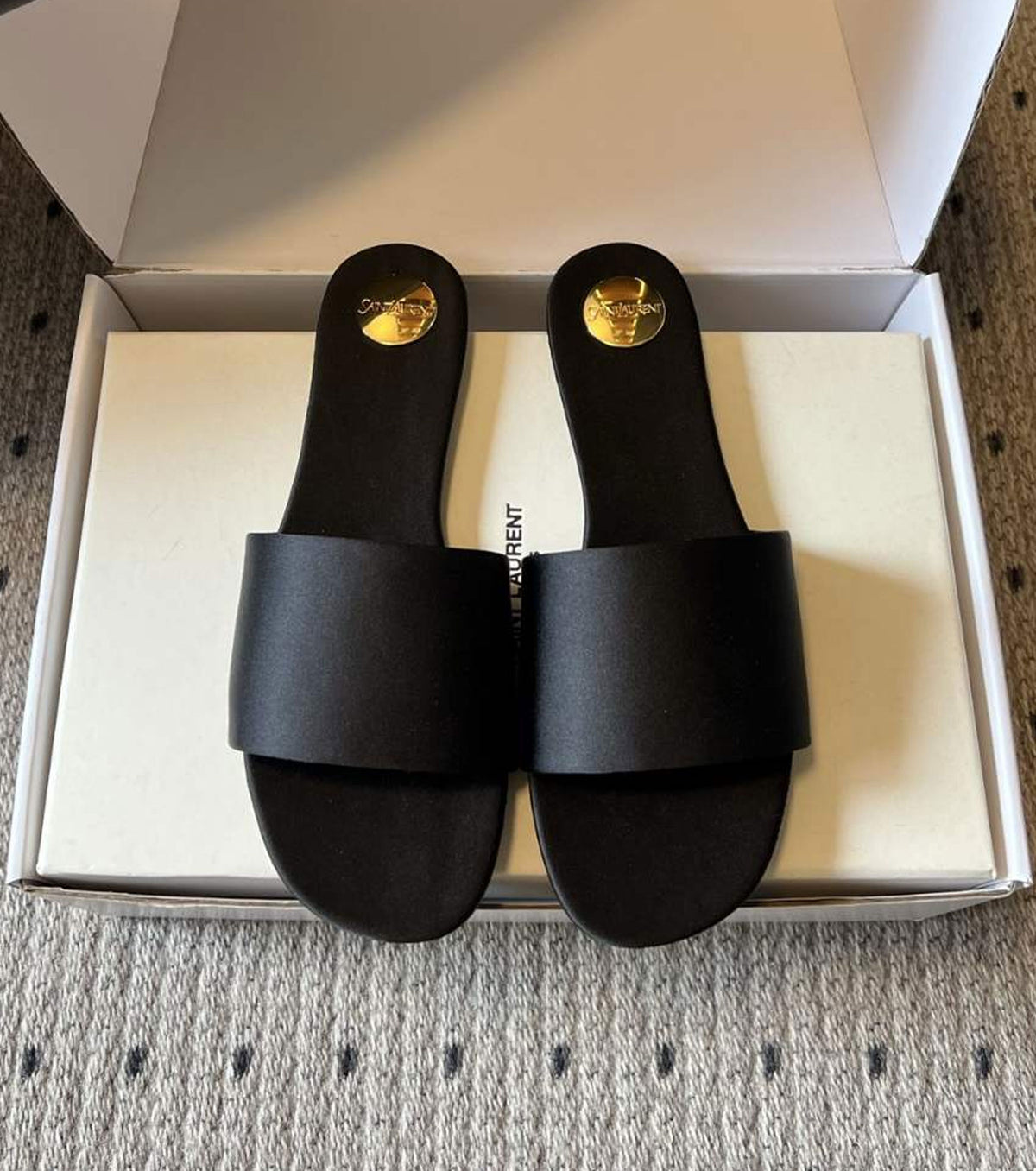 Satin Mules