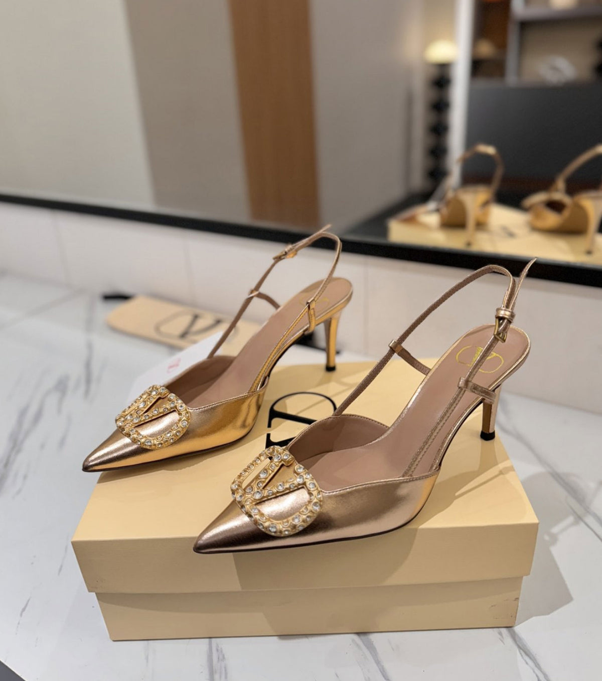 Leather Pumps