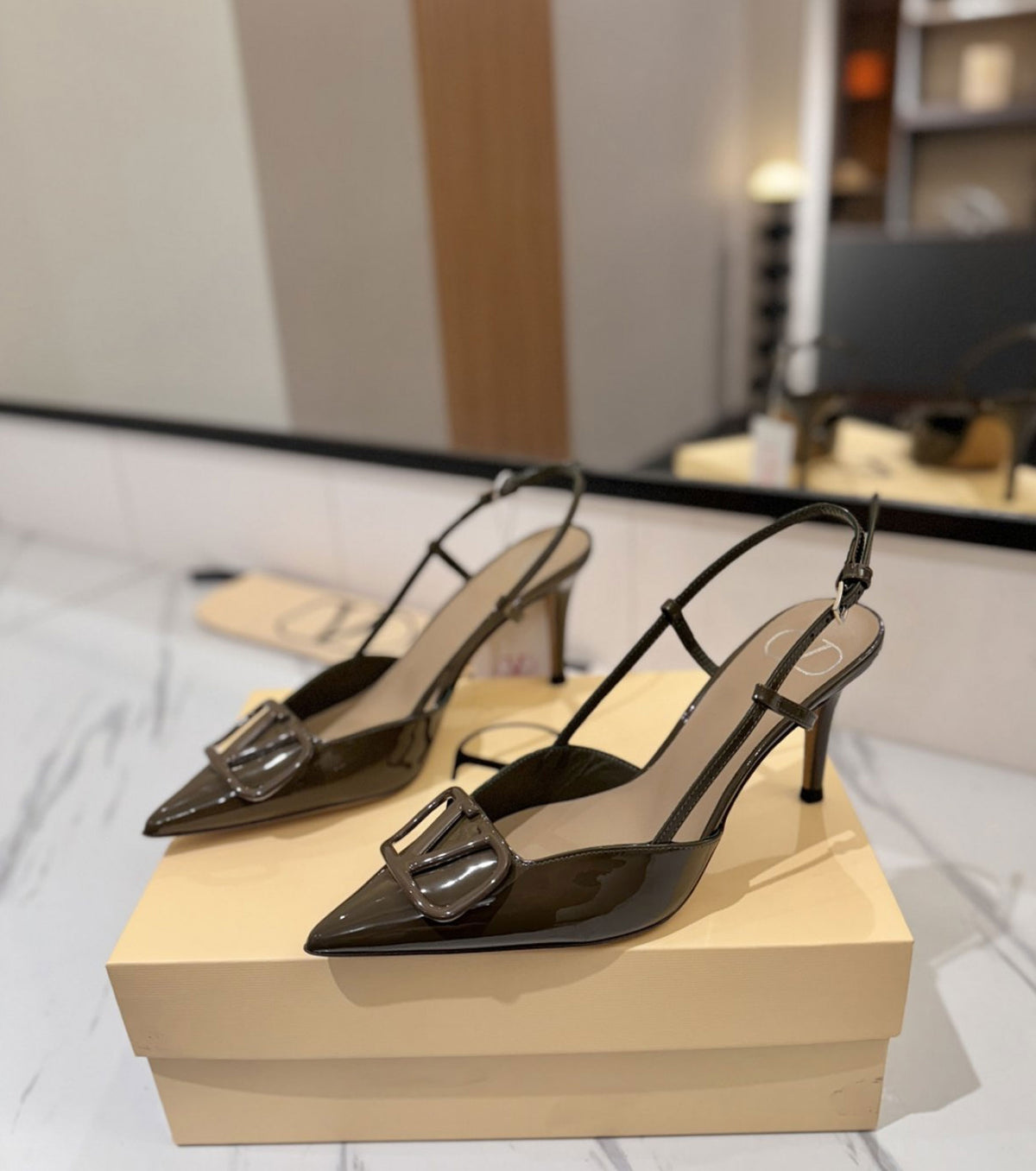 Leather Pumps