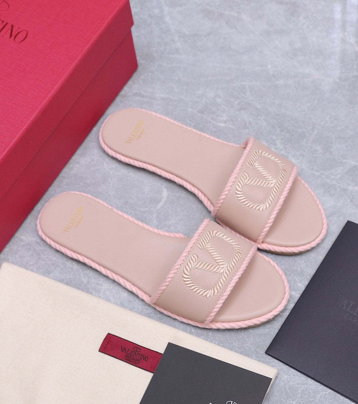 Leather Slides