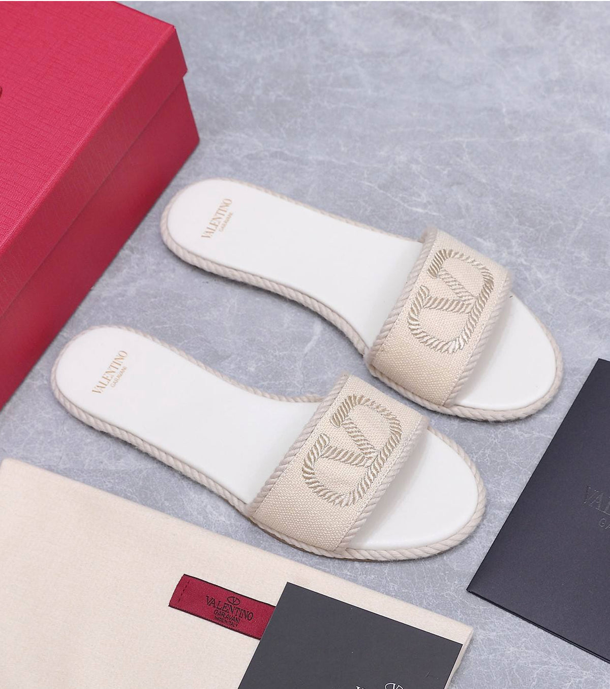 Leather Slides