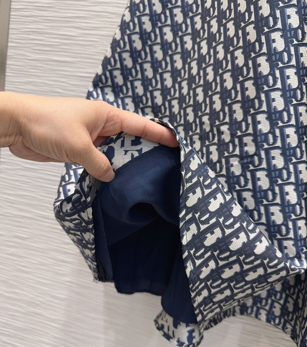 Oblique dress