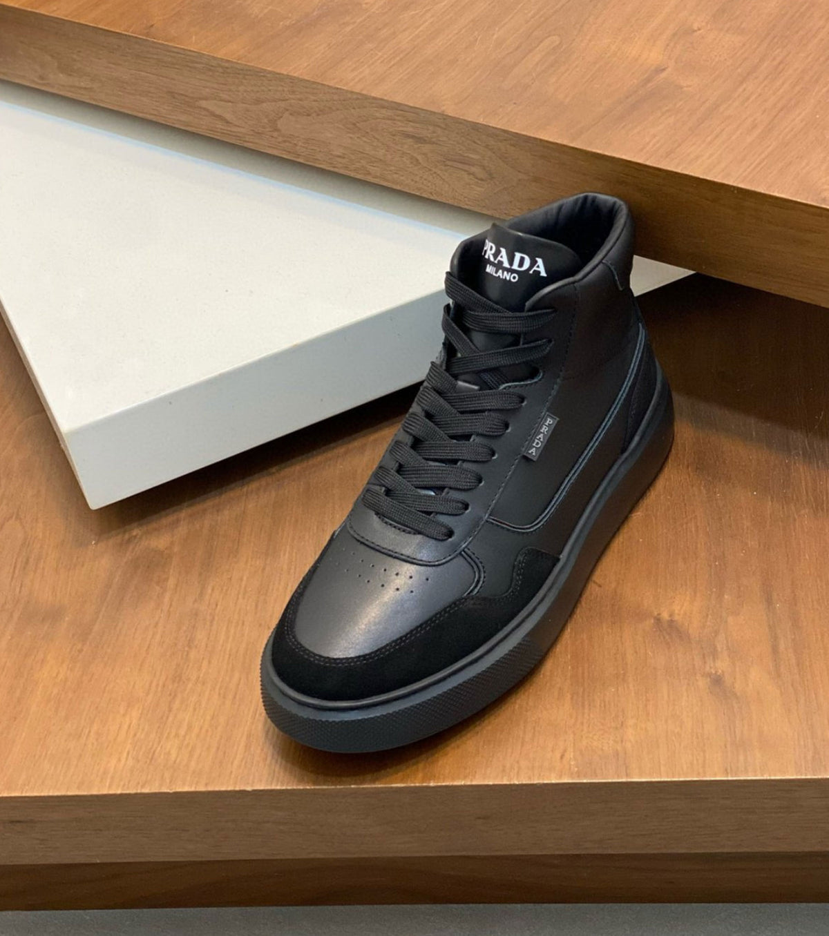 High Leather Sneaker