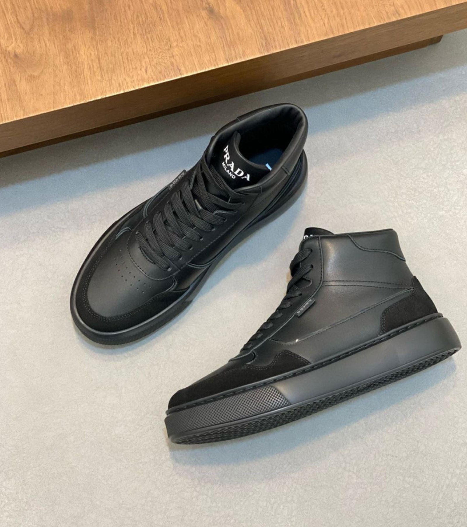 High Leather Sneaker