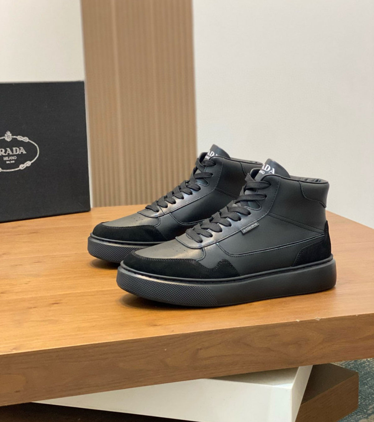 High Leather Sneaker