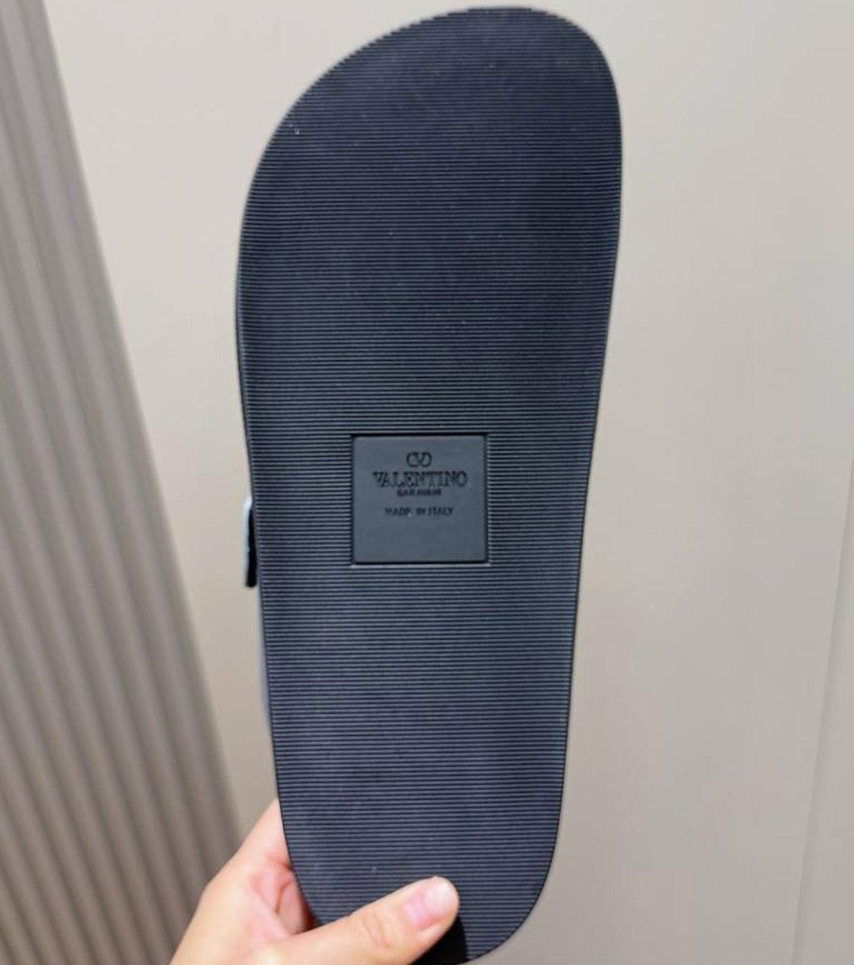 VLogo Toile double-strap sandals