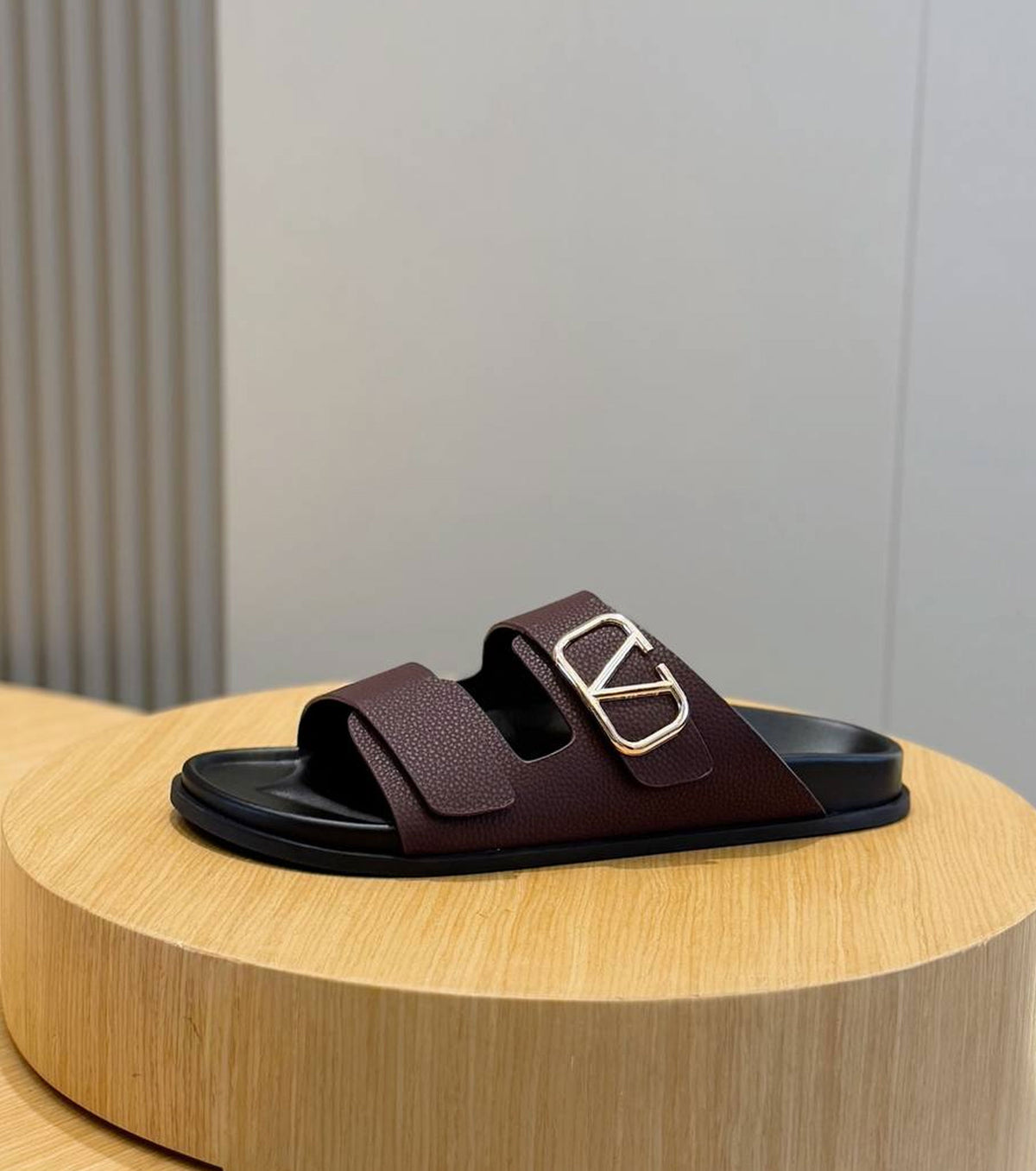 VLogo Toile double-strap sandals