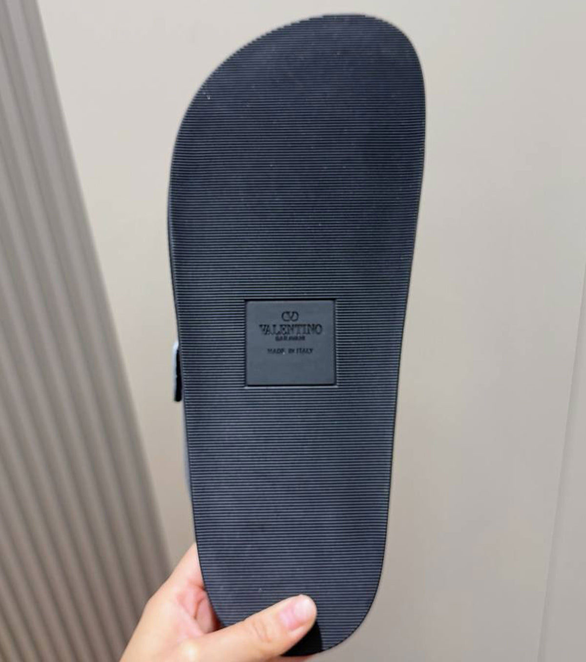 VLogo Toile double-strap sandals