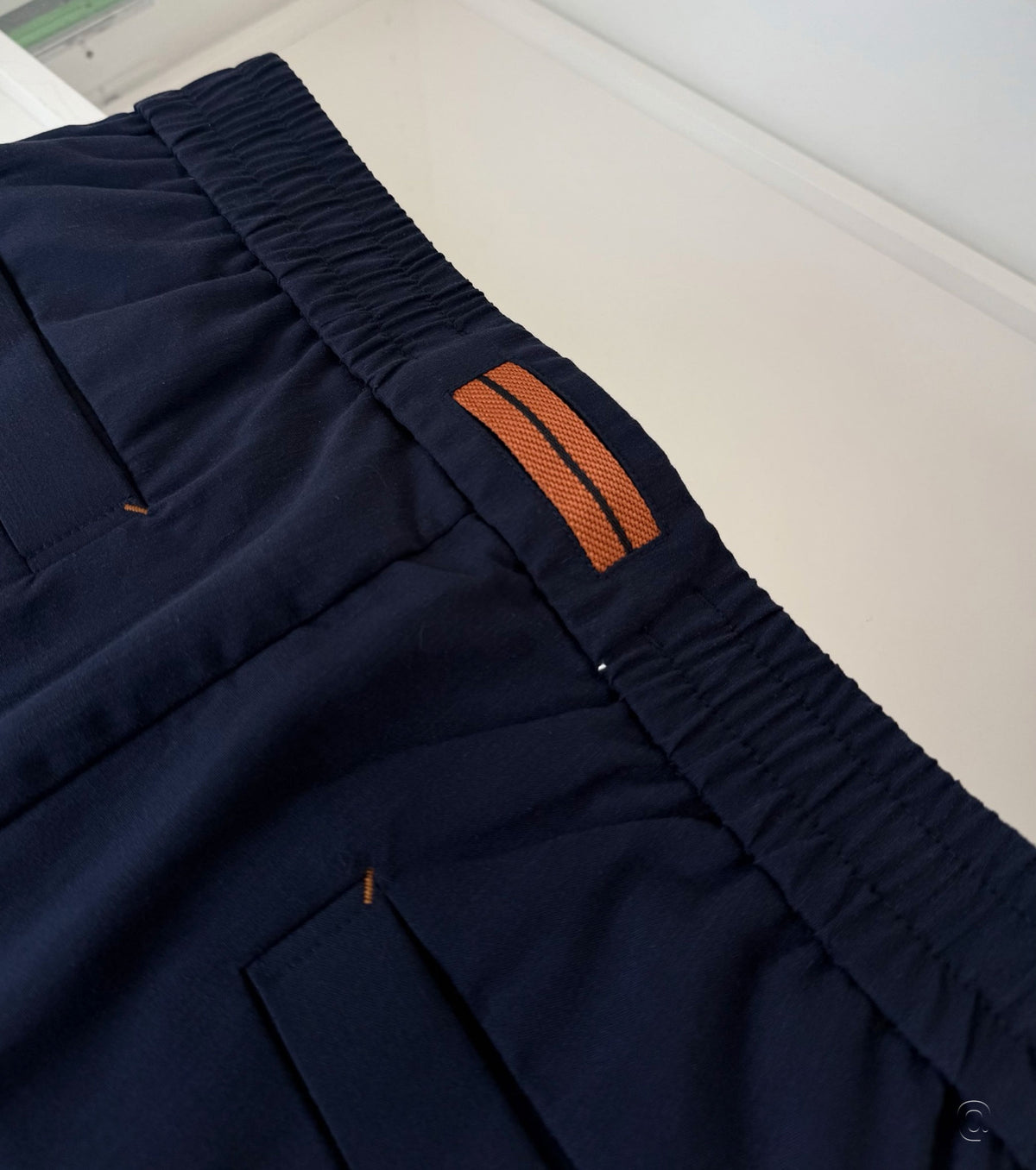 Men linen bermuda shorts