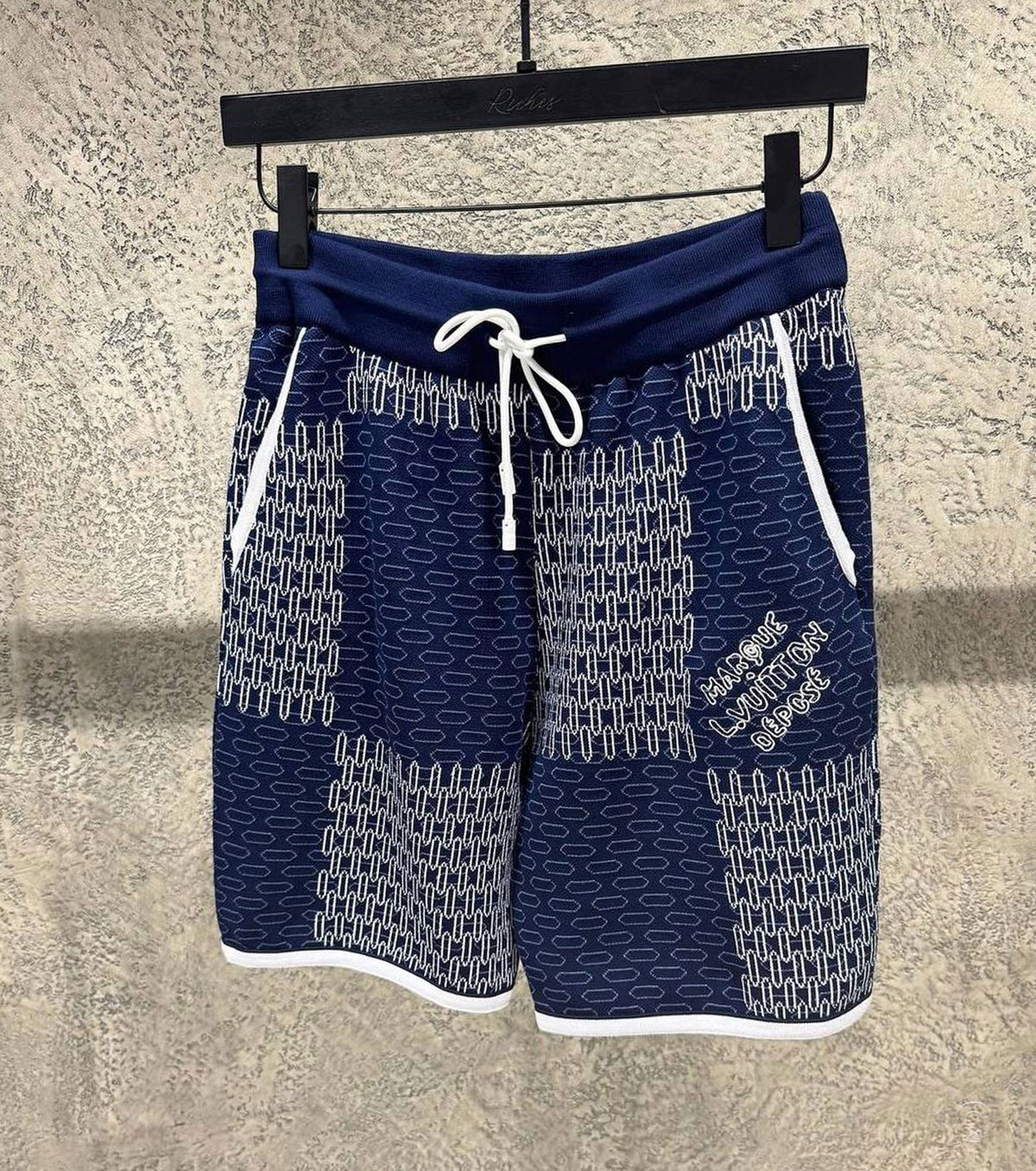 Damier Jacquard Bermuda Shorts