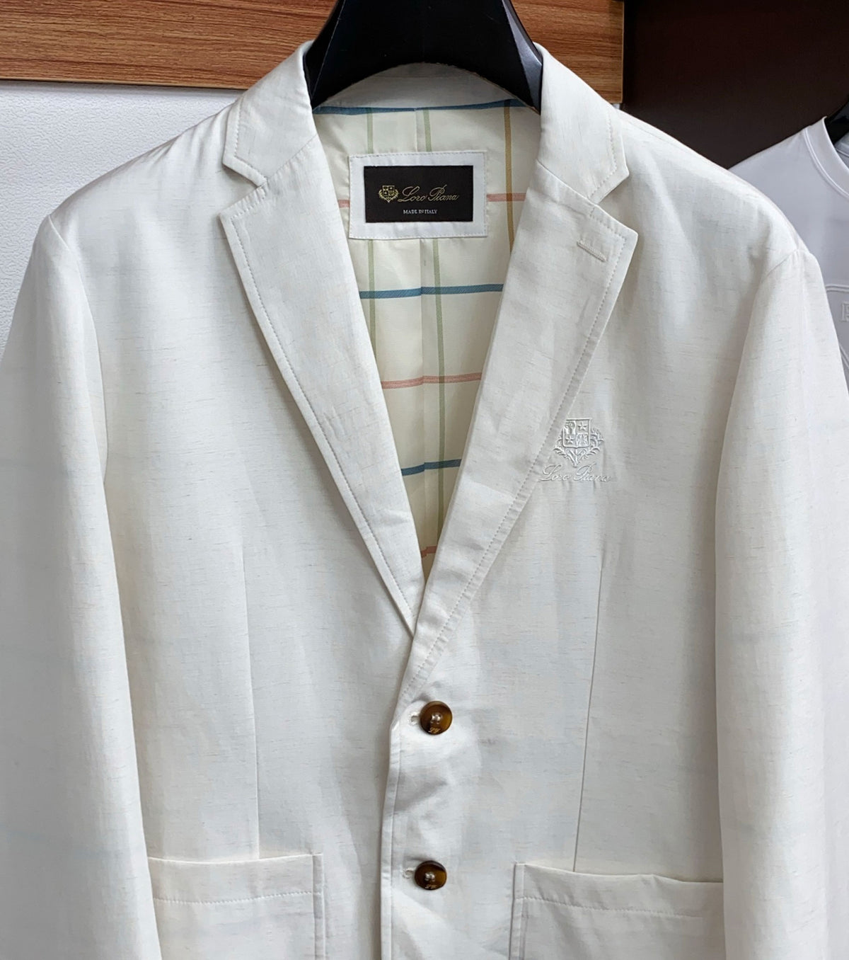 Men linen blazer