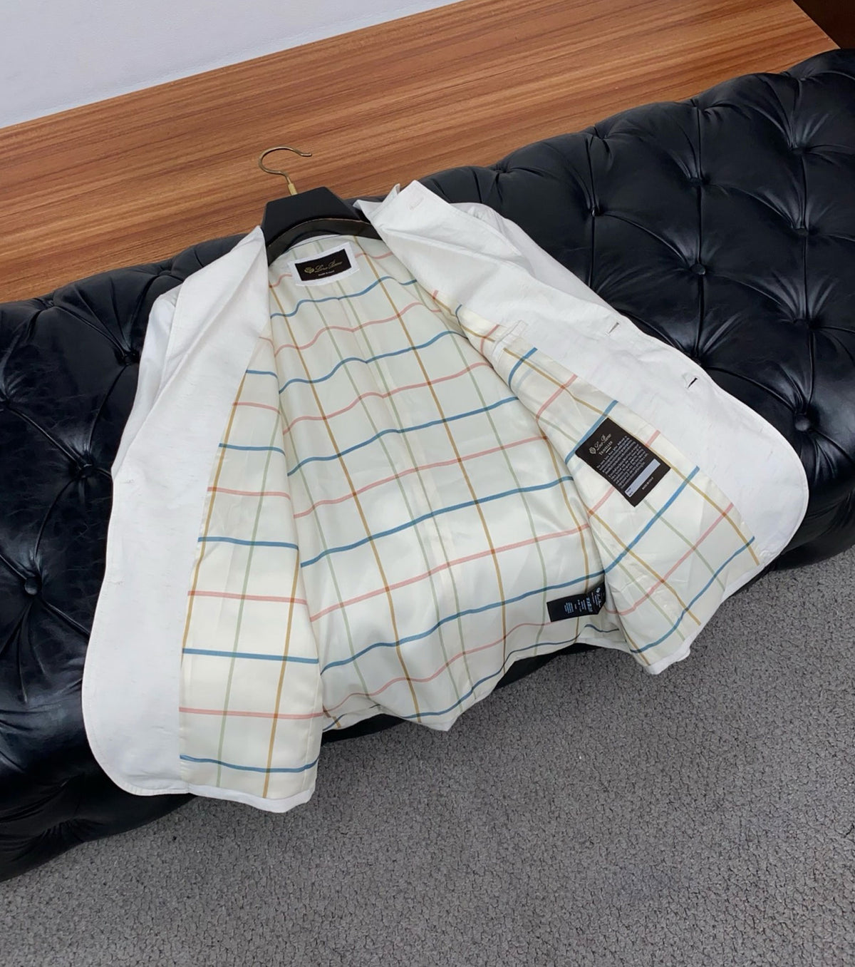 Men linen blazer